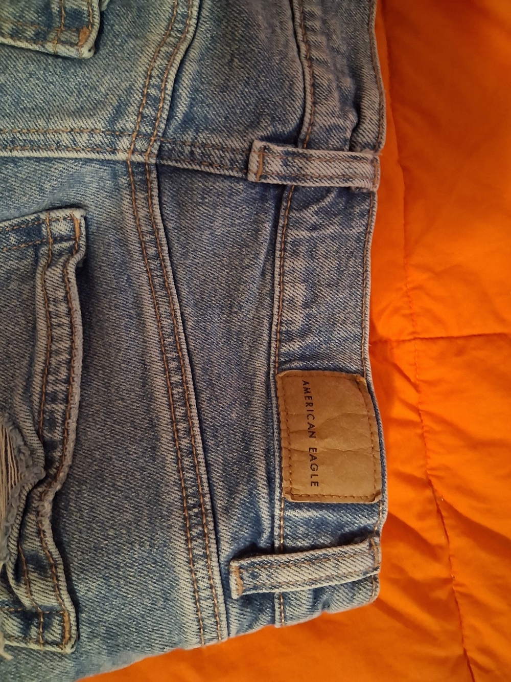 American Eagle Outfitters Strigid High Rise Baggy Straight Distressed Jeans - Picture 10 of 11
